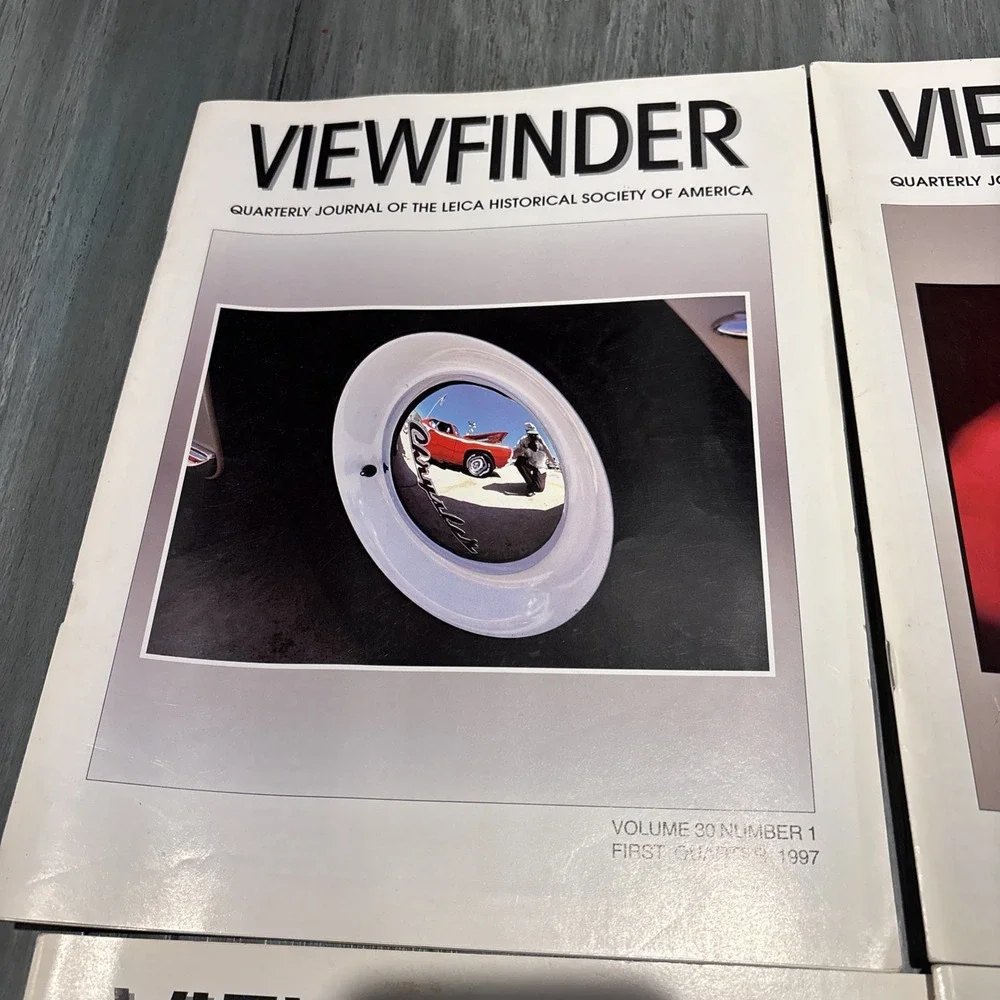 1997 V30 1-4 ~ Viewfinder Leica Quarterly Journals (LHSA) - Rare!